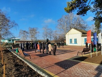 15 декабря проведена общественная приемка площади прилегающей к Дому Культуры хутора Меклета